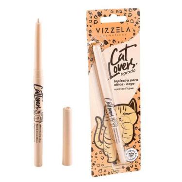 Imagem de Lapiseira Para Olhos Vizzela Cat Lovers, Beige