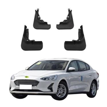 Imagem de 4 Pces Para-Lamas para Automóveis, Protetor de Lama Resistente do Respingo Plástico de Proteção Reforçada compatível com Ford Focus MK4 Sedan 2020 2021 2022 2023