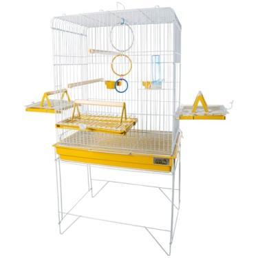 Imagem de Viveiro Pássaros Confort Triplex Jel Plast Pet Piu