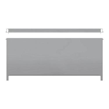 Imagem de Frontal Modelo 2018 Reto Superior 600 Mm Carreta Caminhão - Fado Imple