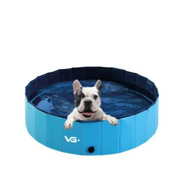 Imagem de Piscina para Pets Animais de Estimação 80 Cm X 20 Cm Vg+ - VG PLUS, AZ