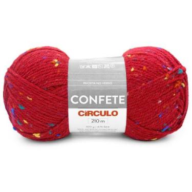 Imagem de Lã Confete Círculo 100g 210 metros - Circulo, 3674 Cancan