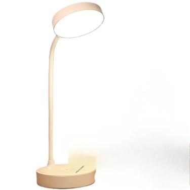 Imagem de Luminária De Mesa Recarregáveis Led Com Proteção Os Olhos Usb Iluminaria Abajur Lâmpada De Mesa Para Quarto Dormitório