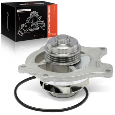 Imagem de A-Premium Bomba D'Água De Motor Com Anéis Vedação E Polia [Compatível Dohc, 8 Cilindros 4,6 L] Compatível Buick Lucerne 2006-2011 Cadillac Dts 2006-2011, [6 Impulsores], Substituição Nº 12583033, 89