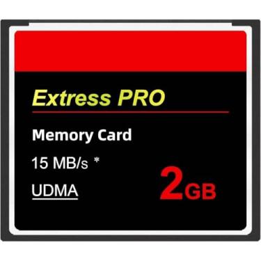 Imagem de GYWY Cartão Compact Flash Udma De 2 Gb Alta Velocidade Cf. Desempenho Para Câmeras Digitais Antigas E Equipamentos Industriais.