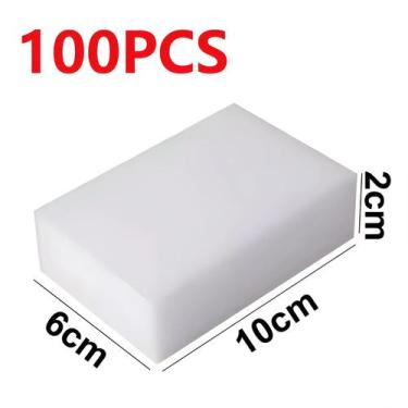 Imagem de Esponja Mágica Limpadora De Espuma De Melamina, 50100 Peças, Cozinha, 