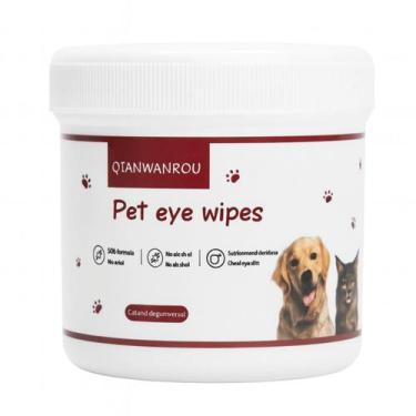 Imagem de Lenço Umedecido Para Cães Gatos Pet Limpa Lagrima Olhos 200 Un - TATUD
