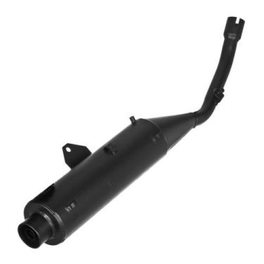 Imagem de Escapamento Moto Nx4 Falcon 2006 À 2014 Super Adventure Original, PRET