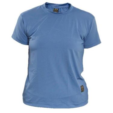 Imagem de Blusa Academia Feminina Baby Look Esportiva Proteção Uv 50 - Tn Terra 