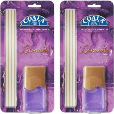 Imagem de Kit com 2 Difusores 100ml Lavanda Coala