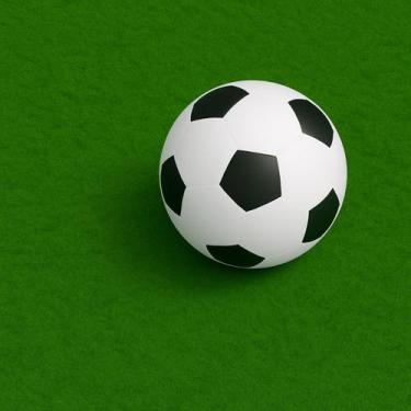 Imagem de Bola Dente de Leite Preta e Branca Futebol Infantil - VIVIANE