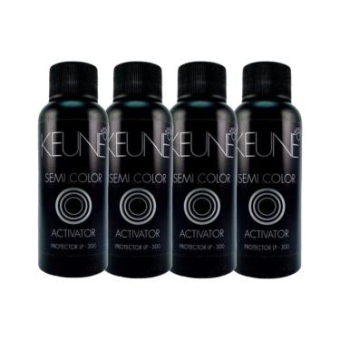 Imagem de Kit Emulsão Keune Semi Color Activator 60ml - 4 Unidades