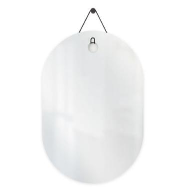 Imagem de Espelho Decorativo Aramado Wire Polygon Preto 60 X 40 Oblongo - e2g De