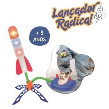 Imagem de Brinquedo Infantil Lançador De Foguete Por Pedal Radical - Zoop