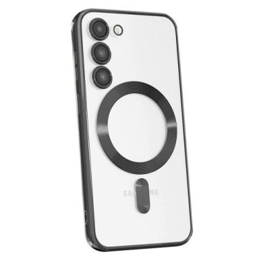 Imagem de Capa Capinha Protetora Magsafe de Silicone com Proteção na Lente para 