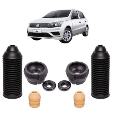 Imagem de Kit Coxim Batente Amortecedor Dianteiro Volkswagen Gol G7 - Jepaflex