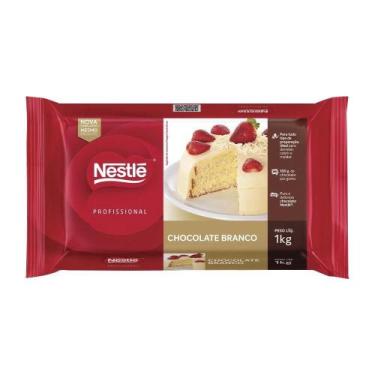 Imagem de Chocolate Nestle para Cobertura Branco em Barra 1kg - Nestlé