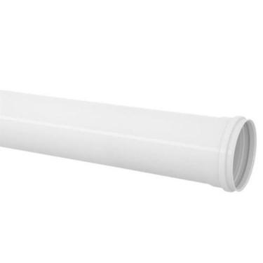 Imagem de Tubo de Esgoto Primário de PVC Branco 3"" 75mm 3 Metros - 11030750 - T