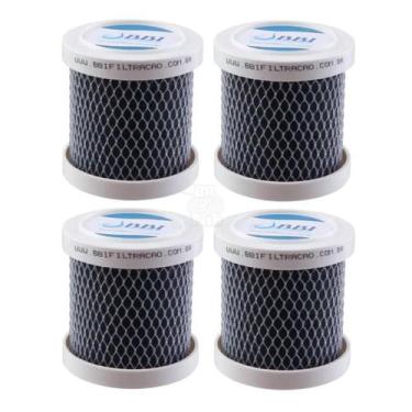 Imagem de Filtro Carbon Block Kit 4 Unidades BBI Odorless Geladeiras - Bbi Filtr