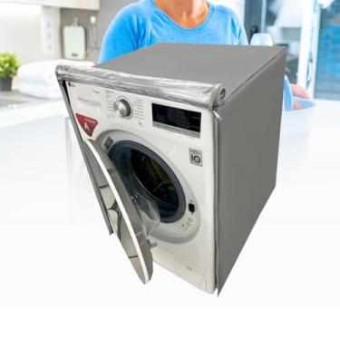 Imagem de CAPA PARA LAVA E SECA SAMSUNG 11KG TRANSPARENTE (CINZA)