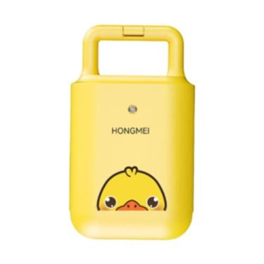 Imagem de Baoblaze Máquina de Waffle Sanduicheira Multifuncional Aquecimento Rápido Clipe de Trava Fácil Armazenamento Torradeira de Pão Portátil Placa Antiaderente