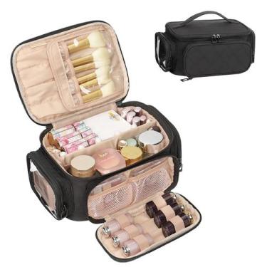 Imagem de Bolsa de maquiagem OCHEAL Travel Organizer para mulheres negras