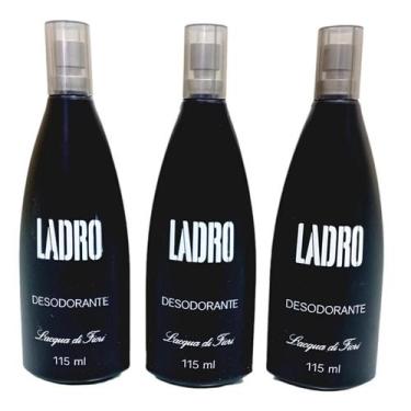 Imagem de Kit Ladro 3 Desodorantes 115ml Masc Lacqua di Fiori