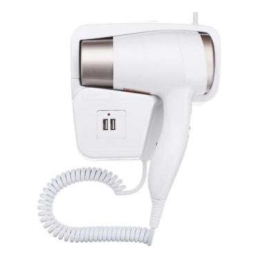 Imagem de Secador de Cabelo para Banheiro Quente & Frio 220V Compacto, Leve e Iônico – 1.3kW