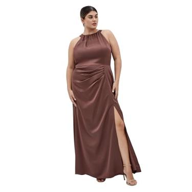 Imagem de City Chic Vestido longo feminino plus size - Celina, Rasin, 48