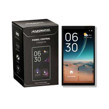 Imagem de Painel Central Inteligente Wi-Fi e Hub Zigbee com Alexa Integrada Novadigital PCI01-Z
