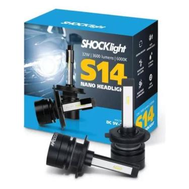 Imagem de Lâmpada Shocklight Led S14 Nano H7 6000k 12v Headlight
