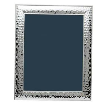 Imagem de Porta Retrato Aço Inox Martelado Para Foto 13x18cm. - Wolff