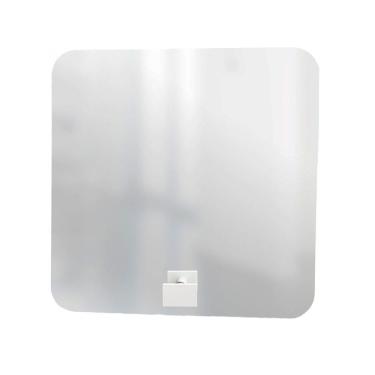 Imagem de Espelho Funcional Hook Branco 50X50 Cm Quadrado