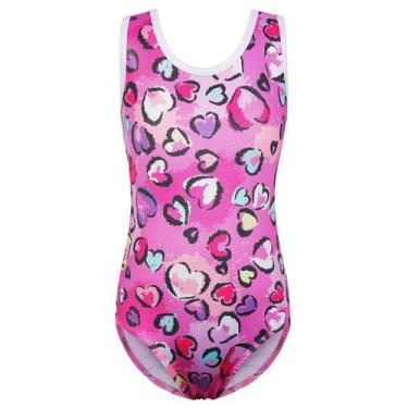 Imagem de Collants de ginástica BAOHULU PinkLove para meninas 5A