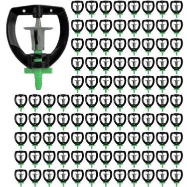 Imagem de Kit 100Und Microaspersor Bailarina Mf2 86 LPH p/ Irrigação-Eficiente P