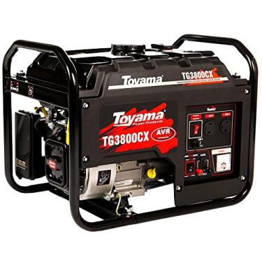 Imagem de GERADOR TOYAMA A GASOLINA TG3800CX, MONOFASICO, 115/230V, 60HZ, 3.1KW, PART MANUAL