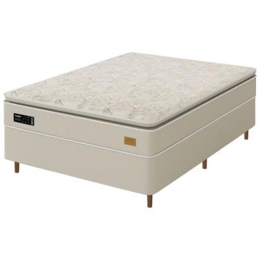Imagem de Cama Box (Box + Colchão) Casal Umaflex - de Molas Ensacadas 58cm de Al