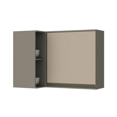 Imagem de Módulo Cozinha Henn Connect Armário Canto Reto 1 Porta Duna-cristal