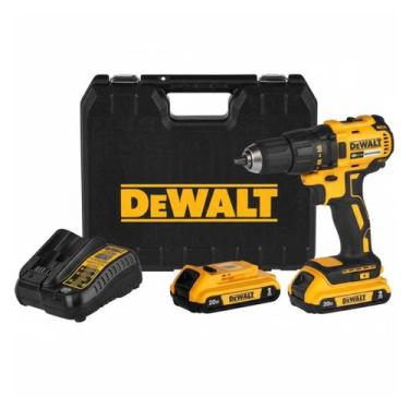 Imagem de Furadeira e Parafusadeira Dewalt DCD7771D2 Com Carregador Bivolt, 2 Ba