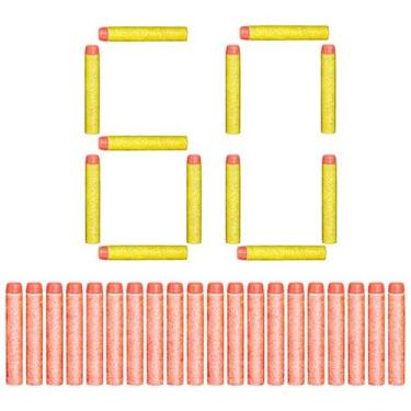 Imagem de Kit Munições para Arminha Lançador de Dardos Nerf 60 Peças - Pica Pau,