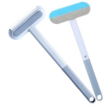 Imagem de 2PCS Escova Adesiva Raspador de Remoção Pelos Pet Multifuncional Ferramenta para Remover Cão e Gato em Tapete Cama Suprimentos Ecológico Reutilizável Cobertura Limpeza Aprimorada 4-em-1