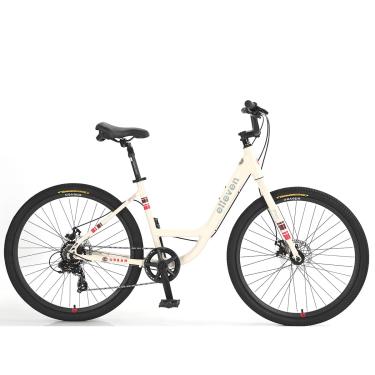 Imagem de BICICLETA ARO 27,5 NEW BREEZY T17 CREME/VERMELHO/CEREJA