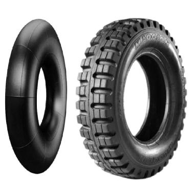 Imagem de Kit Pneu 700-16 12 Lonas Tt Militar 4x4 Maggion + Camara