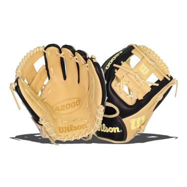 Imagem de WILSON Luva masculina Infield, 29 cm - Preto/Blonde Pro Stock Grande EUA