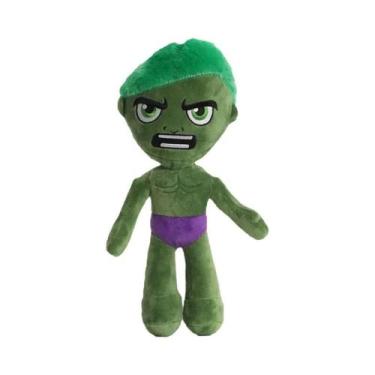 Imagem de Brinquedo De Pelúcia Marvel Avengers Homem-Aranha Homem De Ferro Hulk 