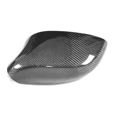 Imagem de Padrão de fibra de carbono retrovisor lateral asa espelho cobre protetor espelho retrovisor cobre Compatível com bmw z4 e85 2002-2008(Fiber pattern Pattern Left)