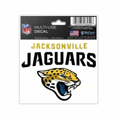 Imagem de Adesivo Multi-Uso 8X10 Nfl Jacksonville Jaguars