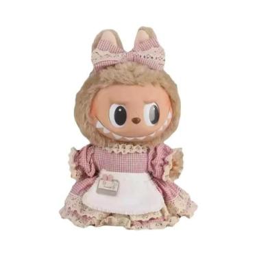 Imagem de Macacão Personalizado Labubu De 38cm, Suéter Tricotado, Vestido Fofo, 