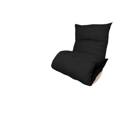 Imagem de Colchão dobrável, 170x60x9 cm, colchão multifuncional (preto)