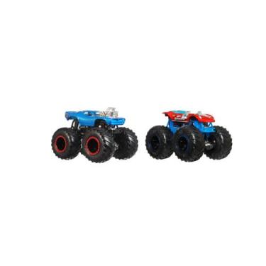 Imagem de Hot Wheels Monster Truck Pack Com 2 - Mattel Fyj64 Escolha Cor:JLV80